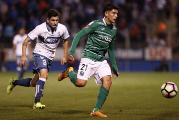 Joaquín Aros juega en Temuco y es hijo del mundialista y campeón con la U Mauricio Aros.