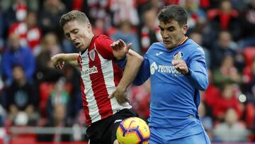 El Getafe perdona la vida al Athletic en San Mamés