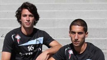 <b>PASO A PASO. </b>Jota y Pablo Pillado buscan en esta pretemporada un hueco en el primer equipo.