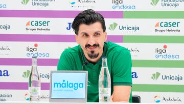 Nihad Djedovic, en rueda de prensa.