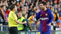 Gol no concedido a Messi: el balón entró completamente