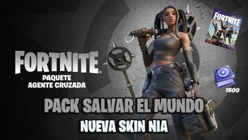 Fortnite: pack de Salvar el Mundo de Nia ya disponible