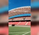 La Calera mostró imágenes de su renovado estadio