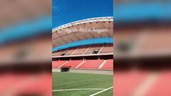 La Calera mostró imágenes de su renovado estadio