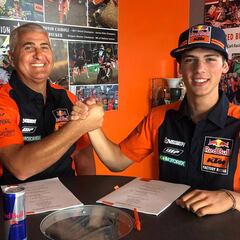Jorge Prado renueva cuatro años su contrato con KTM y Red Bull