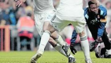 <b>INOLVIDABLE.</b> El delantero argentino no podrá olvidar nunca su primer tanto en el Bernabeú.