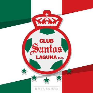 Los escudos más patriotas de la Liga MX