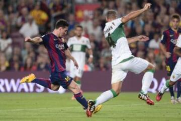 Gol 1-0 de Lionel Messi