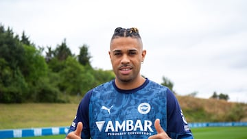 Mariano Díaz, entrenando con el Alavés.