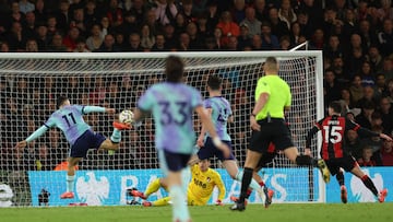 Arsenal were beaten by Bournemouth at the Vitality Stadium on matchday eight of the 2024/25 Premier League.