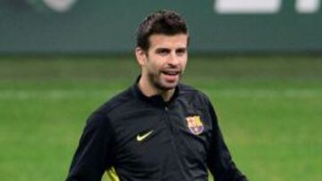 Piqué puede perderse el Clásico.