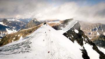 La montaña que ha encogido dos metros en el último año
