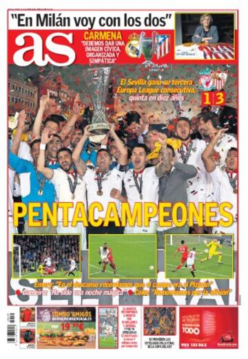 Las portadas de AS de mayo