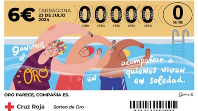 Sorteo Oro Cruz Roja 2024: comprobar los resultados del sorteo de hoy, martes 23 de julio