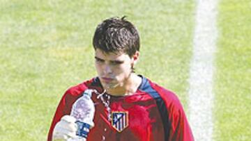 <b>SE LO HA GANADO.</b> Cuéllar será titular mañana ante el Getafe.