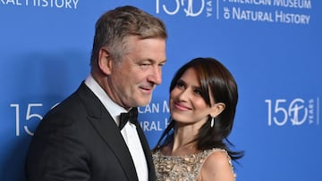 Hilaria Baldwin with her husband Alec