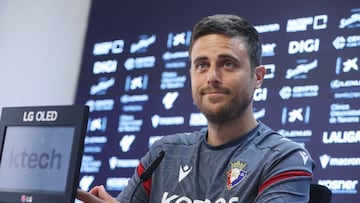 Lisci durante la rueda de prensa.