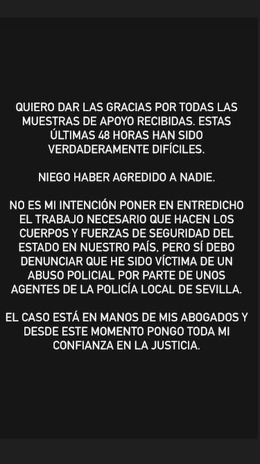 Mara Len niega haber agredido a una polica y denuncia haber sufrido abuso policial