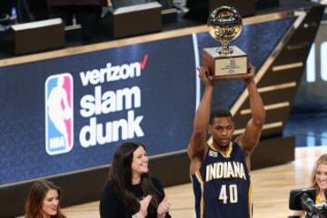 Glenn Robinson III, ganador del concurso de mates del All Star 2017.