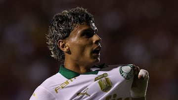 Richard Ríos, volante colombiano de Palmeiras