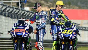 Rossi y Lorenzo se despiden en Cheste sin ninguna complicidad