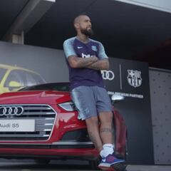 El millonario Audi que Barcelona le regaló a Arturo Vidal
