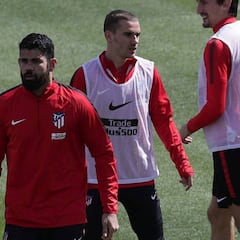Oblak, Saúl y Griezmann no jugarán en Vitoria; Costa titular