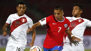Perú - Chile: horario, TV y cómo ver online a la Roja hoy en las Eliminatorias