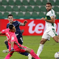 Los nuevos capitanes del Elche: Nino, Gonzalo, Edgar y Fidel