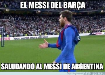 Messi, protagonista de los memes de los partidos internacionales