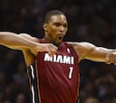 Sin Wade ni Lebron James, Chris Bosh apuntilla a los Spurs