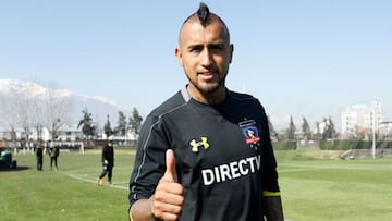 Arturo Vidal: "El fútbol chileno se acaba si Colo Colo desciende"