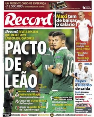 Portadas de la prensa deportiva