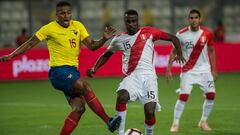 Nadie despunt&oacute; en la derrota ante Ecuador. El lateral derecho err&oacute; en el duelo con Preciado que acab&oacute; en el 0-1 y el delantero sigue sin convencer con Per&uacute;.