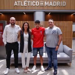 El Atlético ata a otra perla, Iker Luque, hasta 2025