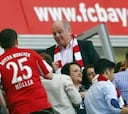 Uli Hoeness no ingresó aún en
prisión y estuvo ayer en el palco