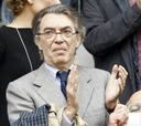 Críticas de Moratti a los árbitros pueden costar puntos al Inter