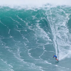 Roseyro, Dupont y Von Rupp, nuevos reyes de las olas gigantes en Nazaré