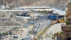 Colas de coches en la frontera de España con Marruecos en Ceuta