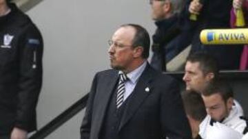 SERIO. Benítez no ha ganado aún con el Newcastle.