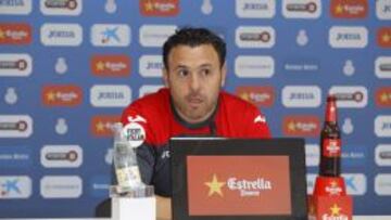 Sergio González en rueda de prensa.