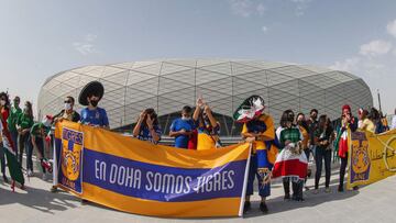 Llega Tigres a Qatar con la ilusión de hacer historia en el Mundial de Clubes