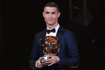 Así fue la gala de entrega del Balón de Oro 2017 a Cristiano