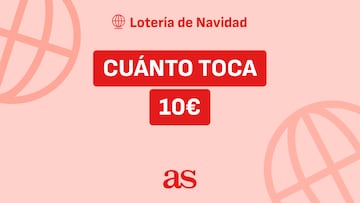 Cuanto toca por 10 euros Loteria Navidad
