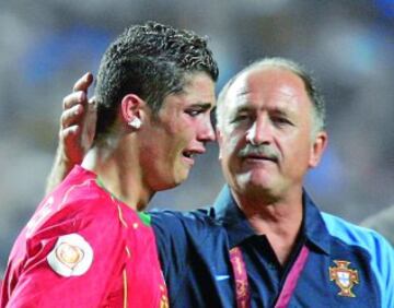 La imagen de Cristiano Ronaldo envuelto en lágrimas fue la estampa de toda Portugal.