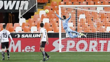 Jaume Domenech, contra el Elche.