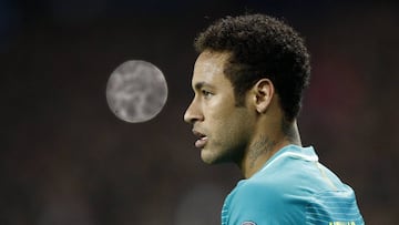 El jugador del Barcelona Neymar