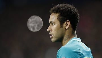 El jugador del Barcelona Neymar 