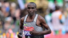 Kenya's Kipchoge defends London Marathon title