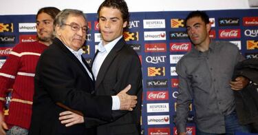 Borrell, notable del Vilanova, Espanyol y del fútbol catalán